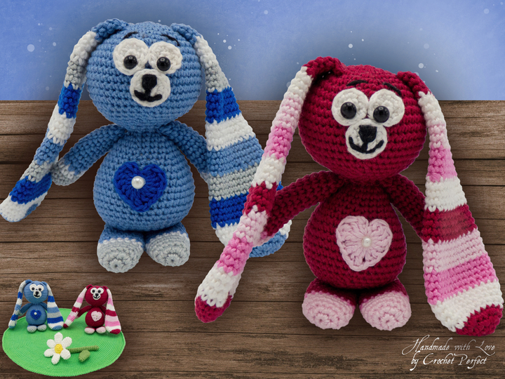 Häkelanleitung: Schlappohrhasis