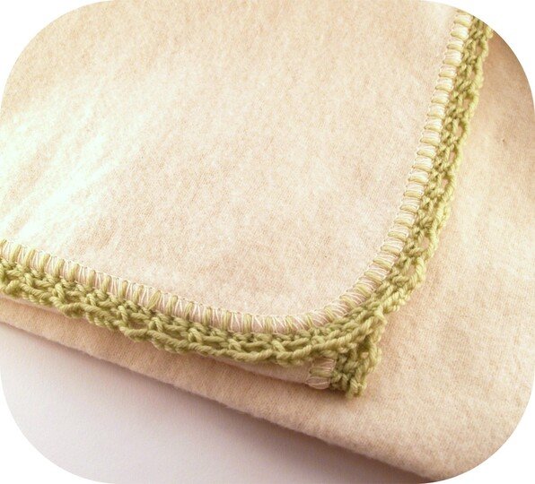 Anleitung Häkelkante Babydecke | kostenlos