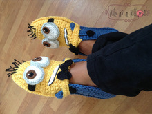 Cute as a button Minionschuhe Anleitung