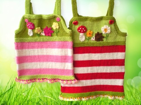 Sommetop Strickanleitung