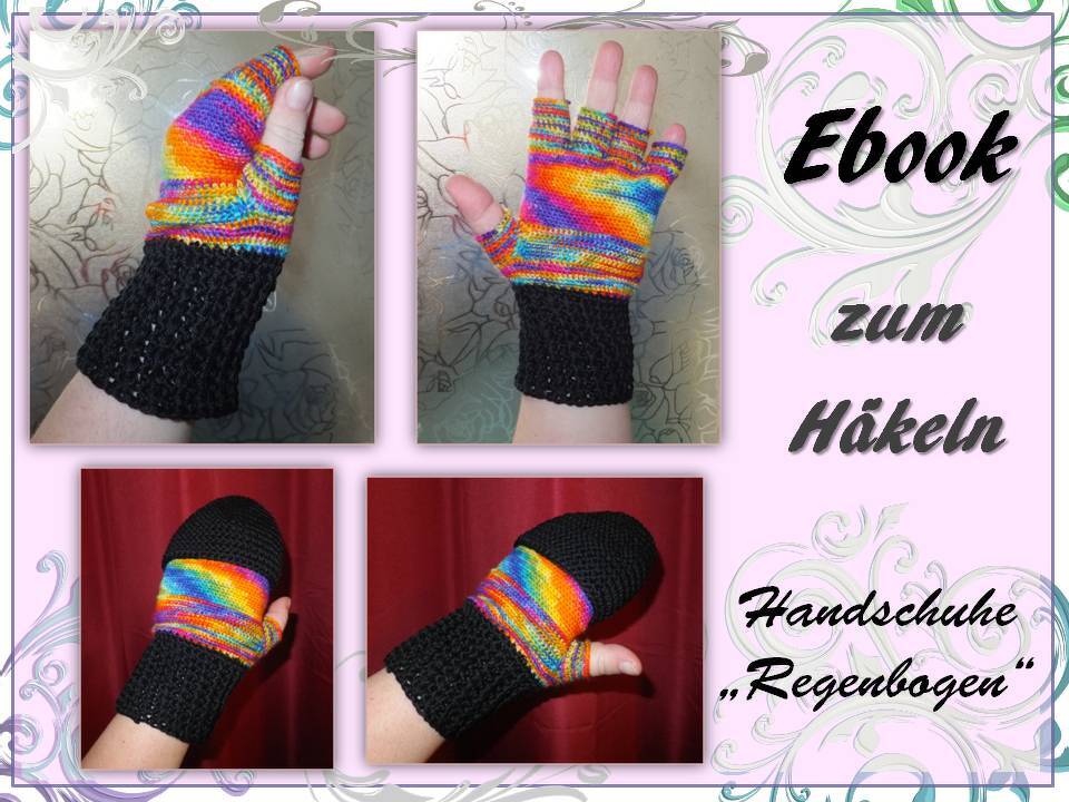Handschuhe Regenbogen