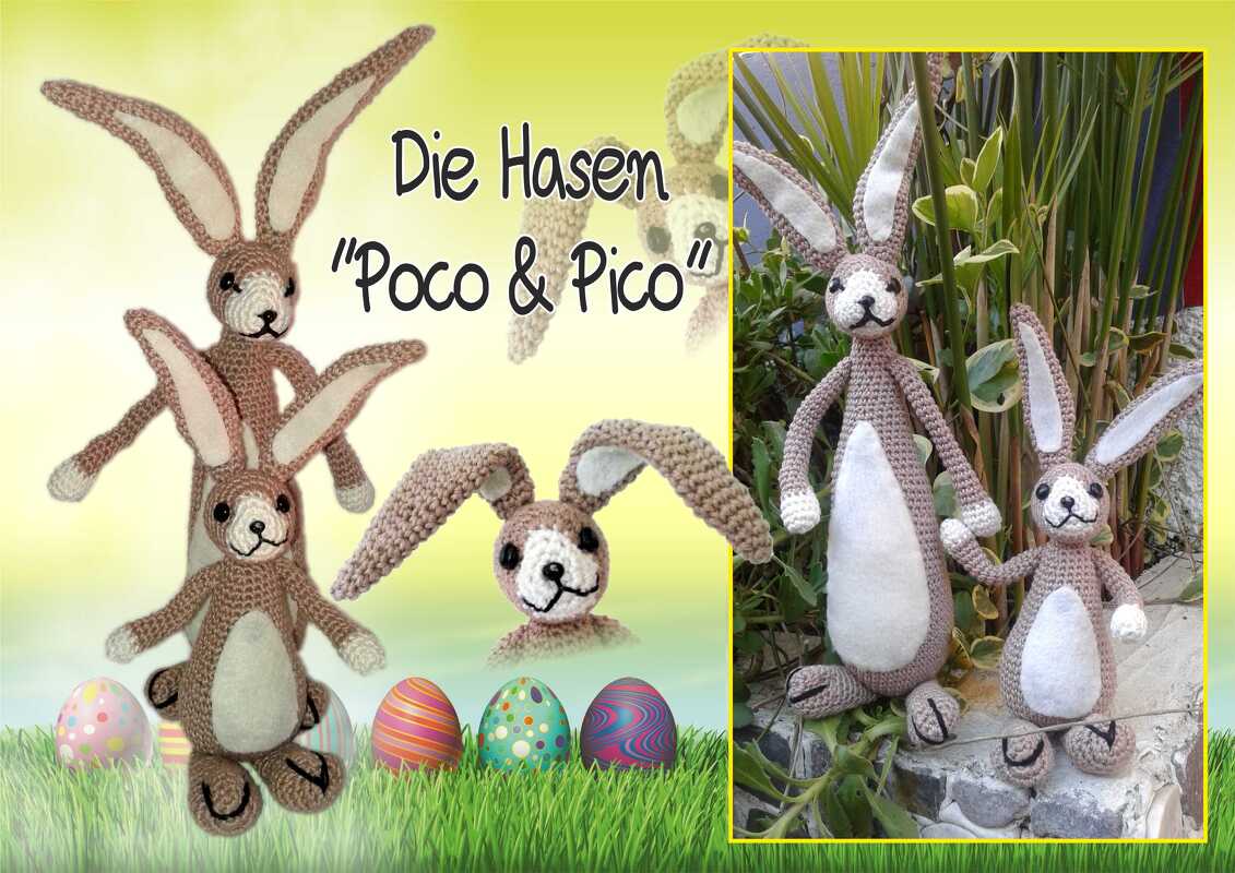 Hasen "Poco &amp; Pico" Osterdeco