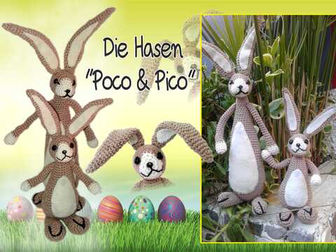 Hasen "Poco & Pico" Osterdeco