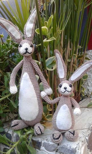 Hasen "Poco & Pico" Osterdeco