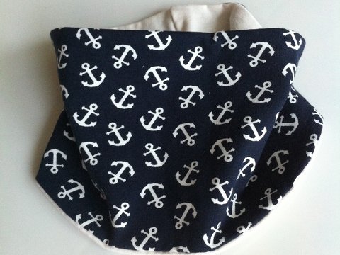 DIY Nähanleitung Wendehalstuch für Kinder inkl. Schnittmuster