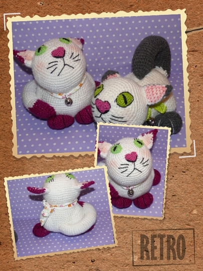 Türstopper Katzen Kurt und Kaja, Häkelanleitung für Anfänger