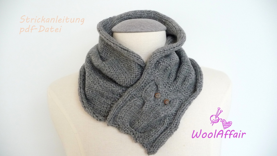 Knitting Pattern - Shawl Owl Design - No.107E