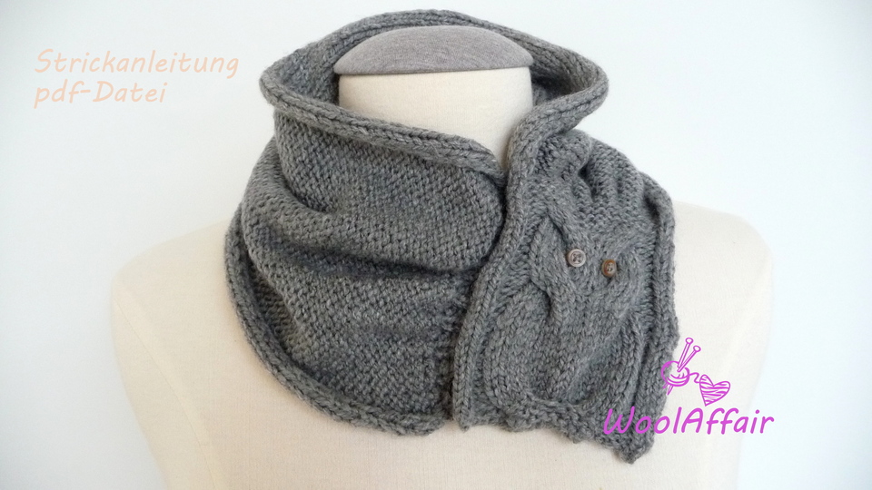 Knitting Pattern - Shawl Owl Design - No.107E