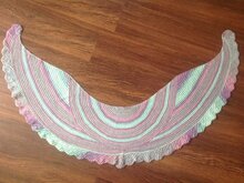 Strickanleitung - Tuch "La Fenice"