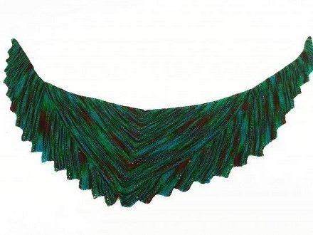 Strickanleitung - Dreieckstuch "Mochica" - Bild 2