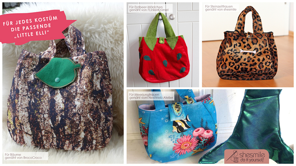 Tasche "Little Elli" (Nähanleitung & Schnittmuster)