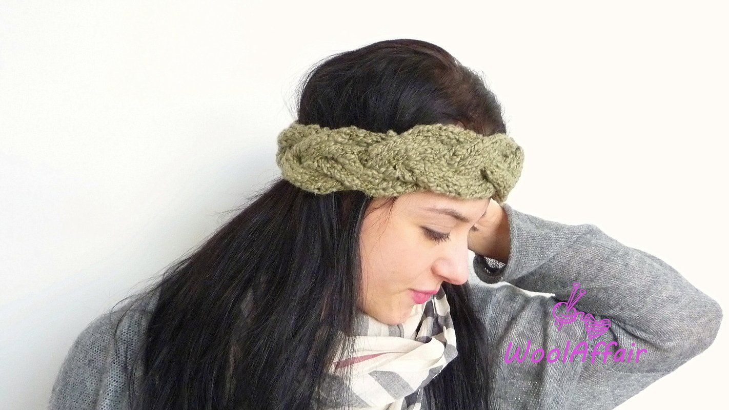 Strickanleitung - Headband - Stirnband DIY - No.108 - Bild 6