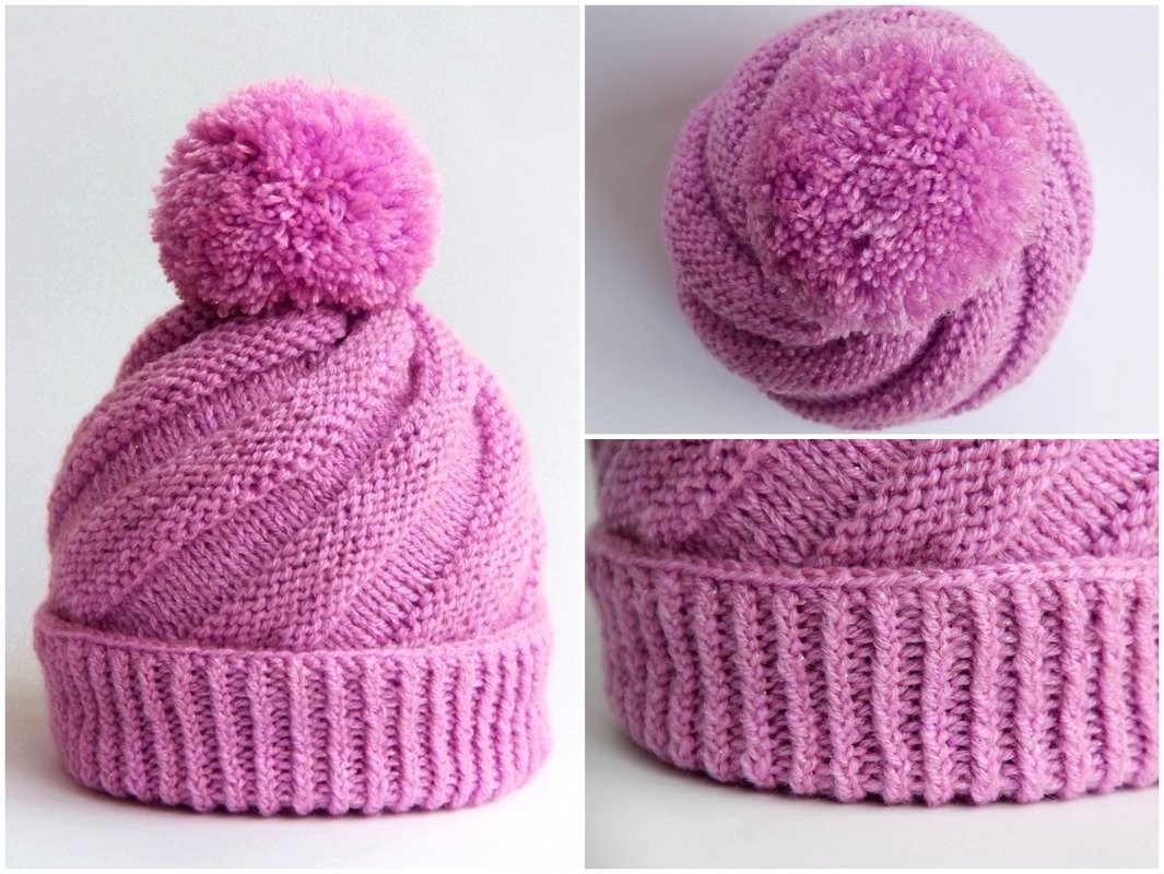 Mütze "Spiralibus" für Kinder und Erwachsene - Kostenlose Strickanleitung