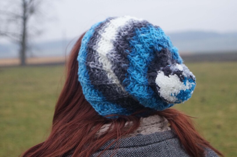 Anleitung zum stricken Spiral- Mütze *Top of the world*