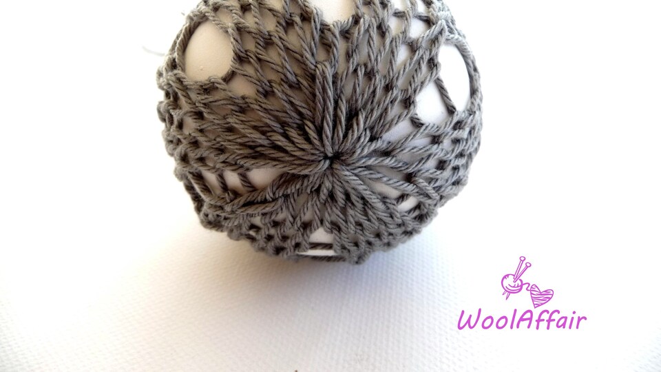 Knitting Pattern - Easter Eggs Shell #1 - No.50E