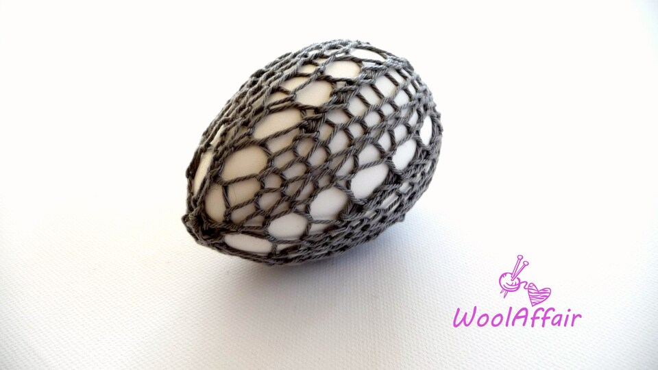 Knitting Pattern - Easter Eggs Shell #1 - No.50E