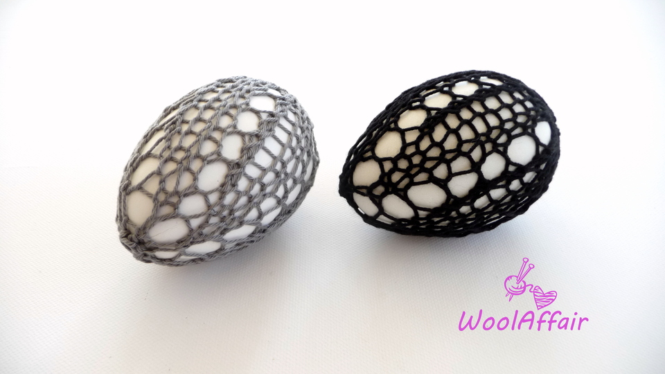 Knitting Pattern - Easter Eggs Shell #1 - No.50E