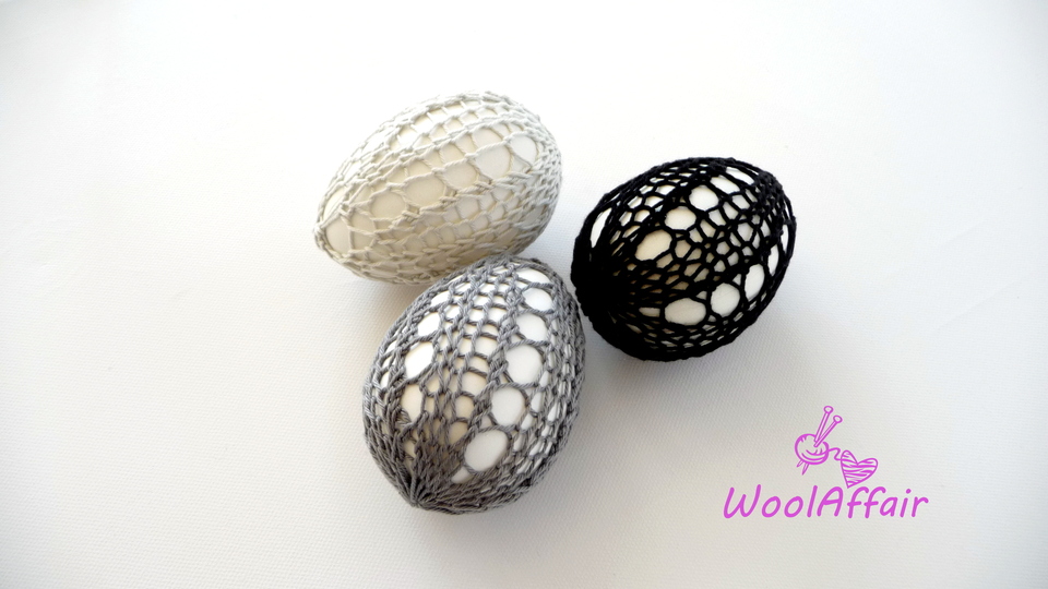 Knitting Pattern - Easter Eggs Shell #1 - No.50E