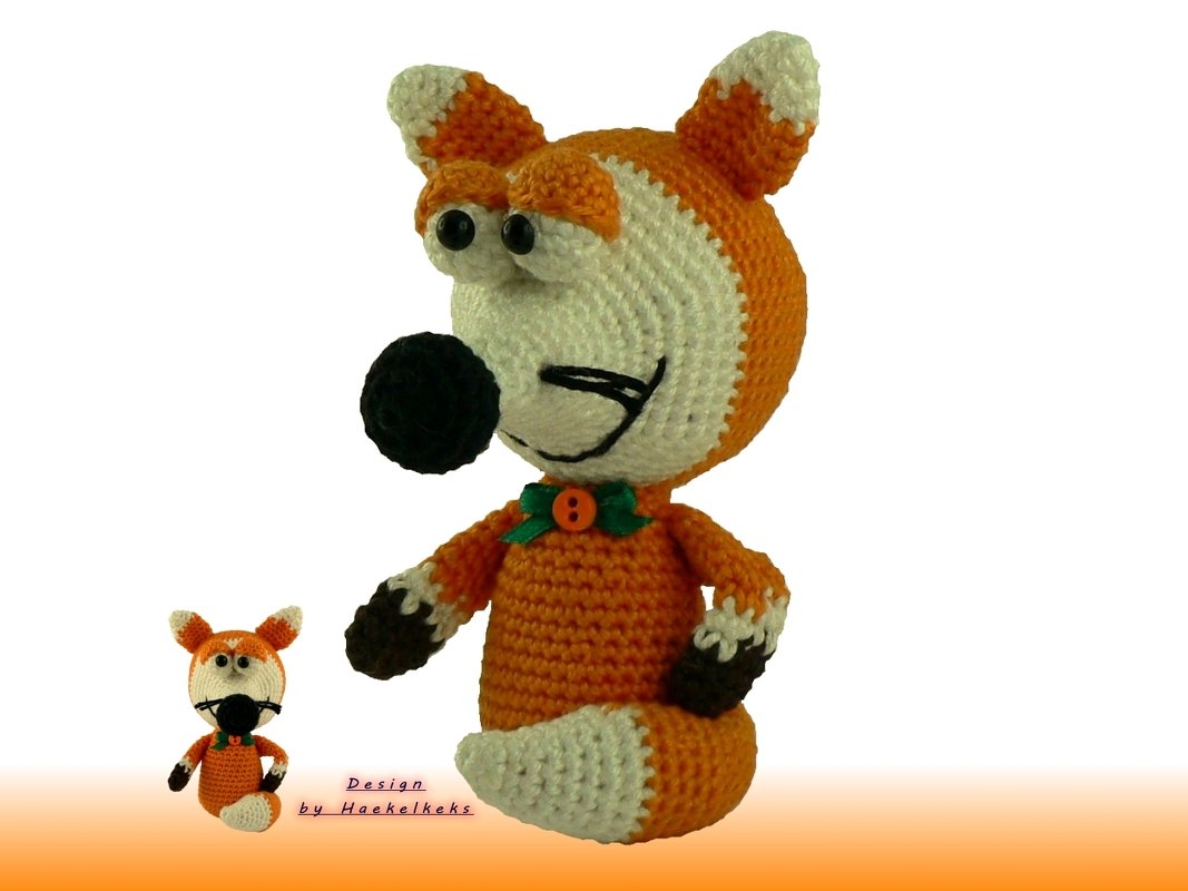 Fuchs Flori --- Häkelanleitung von Haekelkeks®