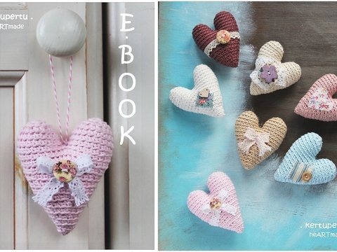 Herz / Herzchen - Häkelanleitung