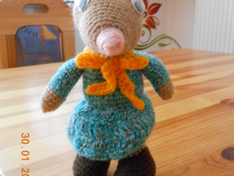 Häkelanleitung Hasenmädchen