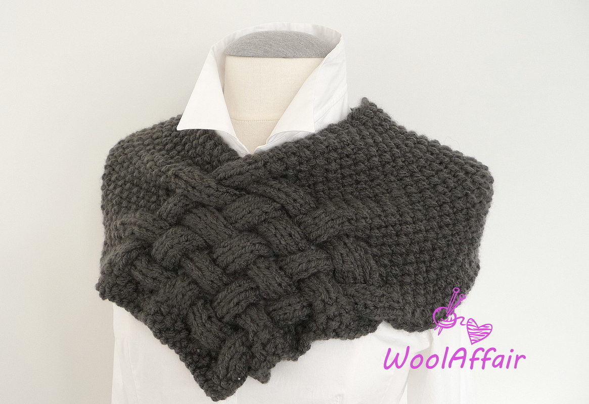 Strickanleitung - Webschal Chunky Strickschal - Loop - No.111