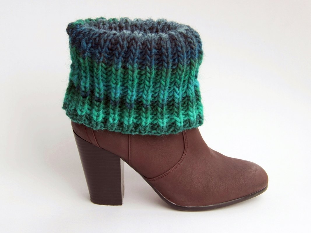 Stiefel-Stulpen - Strickanleitung gratis - Bild 3