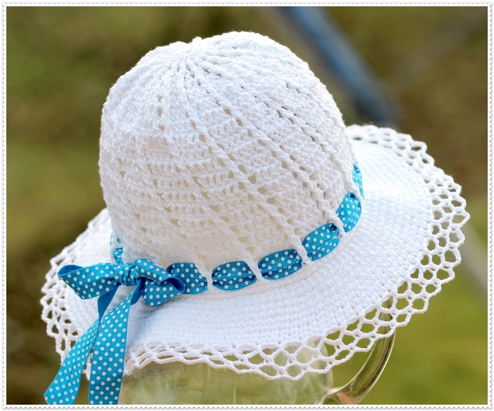 Sommerhut "Emily" - Häkelanleitung - Bild 2