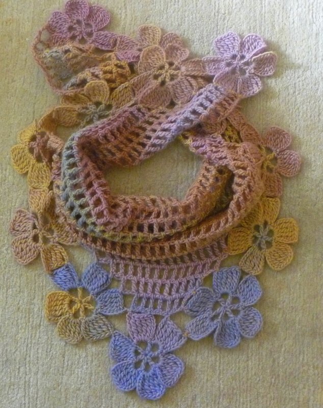 Häkeltuch, Tuch, Dreieckstuch - Bild 8