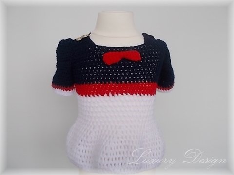 E-Book Häkelanleitung Kinderkleid 3-18 Monate Sylt No.1