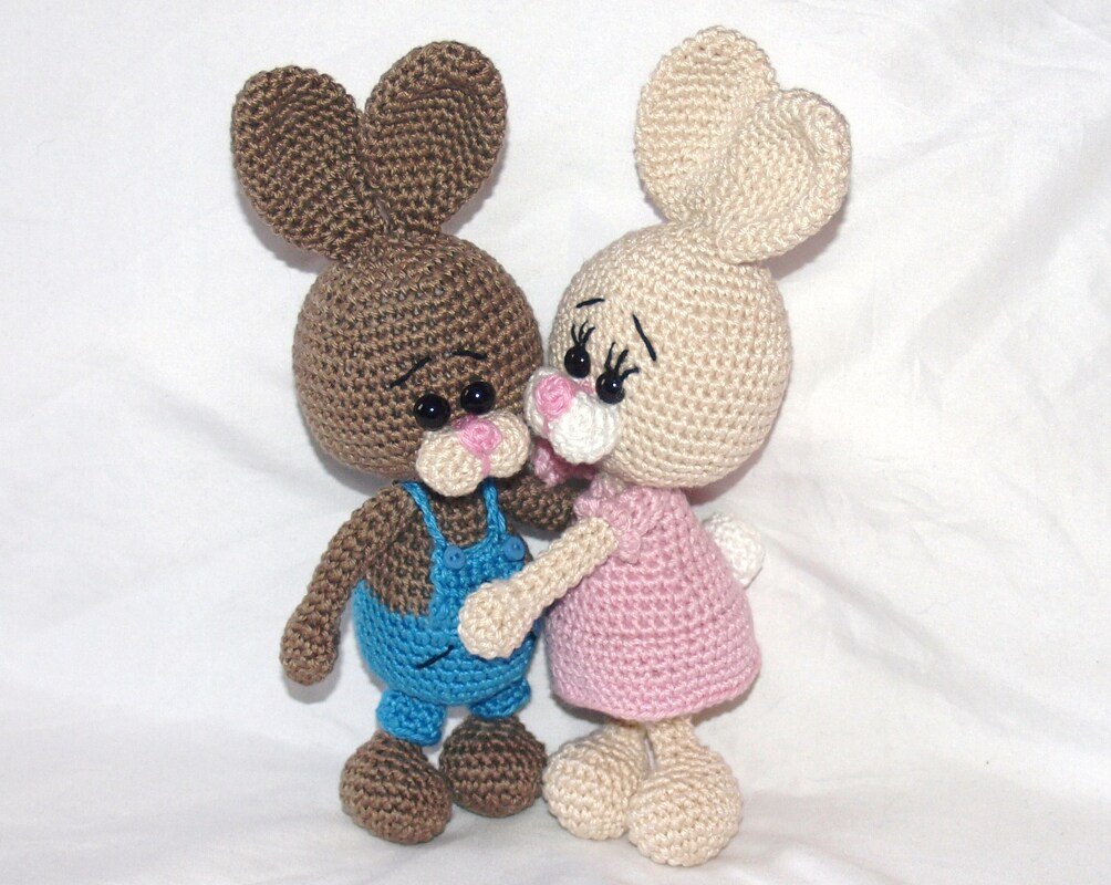 Hasenpärchen Paul und Paula - Häkelanleitung / PDF - Bild 2