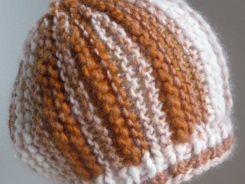 Mütze gestrickt