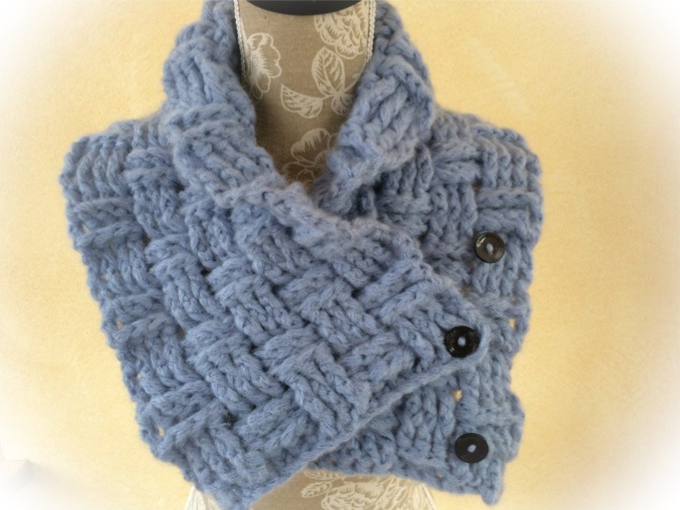 Häkel-Anleitung Schalkragen 3 in 1 - Bild 3