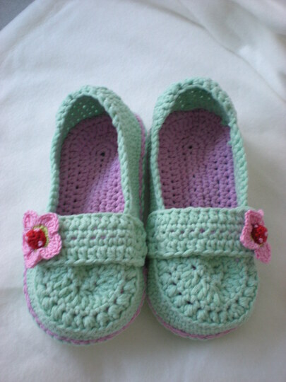 slipper crochet pattern