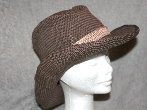 Häkelanleitung Cowboyhut für Erwachsene in 2 Größen