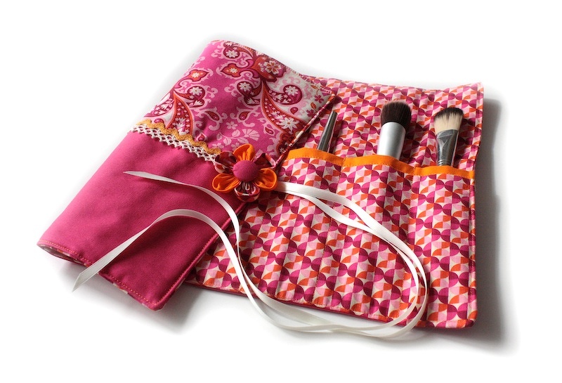 Kosmetikrolle / Pinselrolle "Zoé"