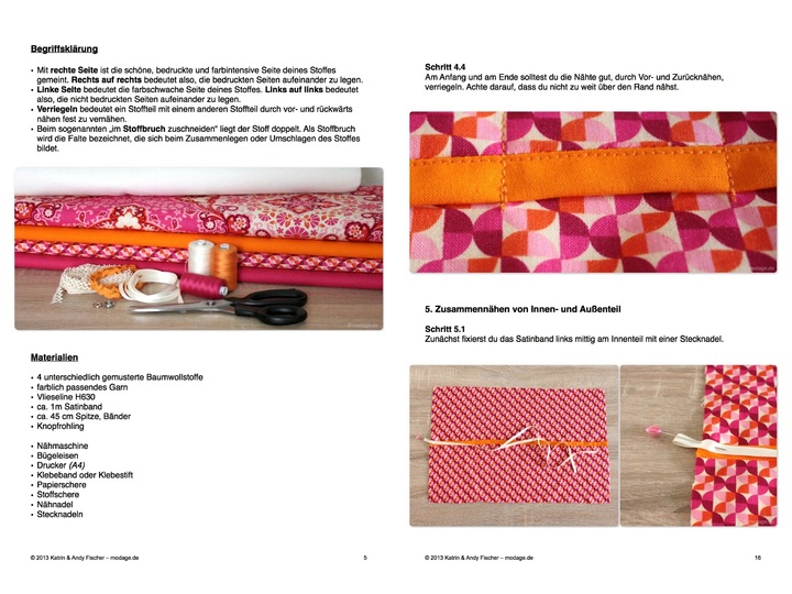 Kosmetikrolle / Pinselrolle "Zoé"