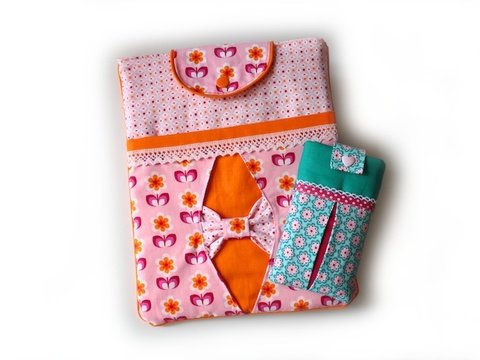 Kombi-Sparpaket: Tablettasche "Sophie" & Handytasche "Mirabelle"