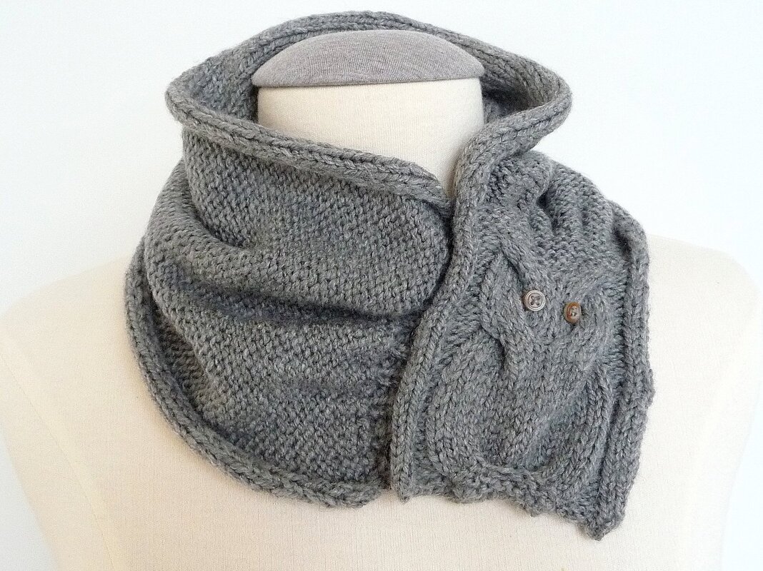 Knitting Pattern - Owl Design Set - Beanie, Gloves & Shawl - No.101ESet - Image 3