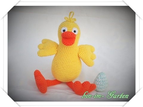 Kleines Entenküken - Häkelanleitung PDF