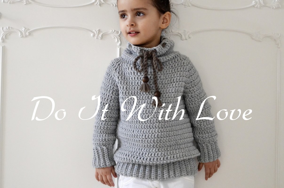 E-Book Häkelanleitung Street Fashion Pulli