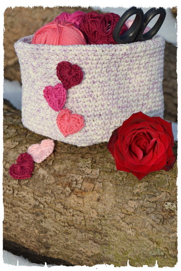 + LOVELY + Körbchen / Utensilo  für Muttertag, Ostern oder Geburtstag