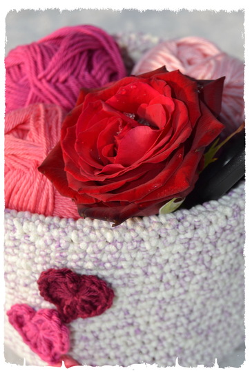 + LOVELY + Körbchen / Utensilo  für Muttertag, Ostern oder Geburtstag