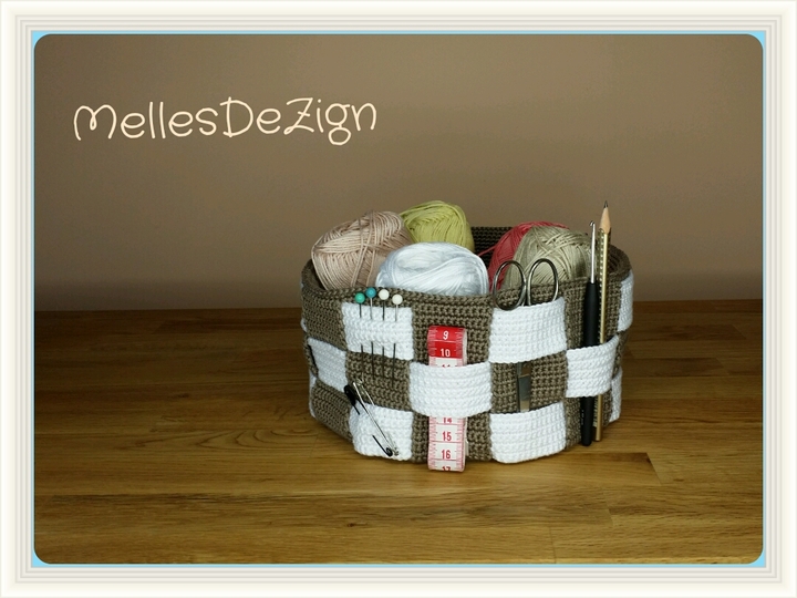 Häkelkorb / Utensilo