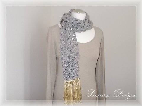 E-Book Häkelanleitung Schal Luxury Design No.17