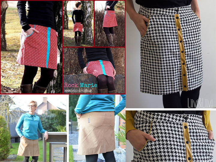 Schnittmuster Rock „Marie“