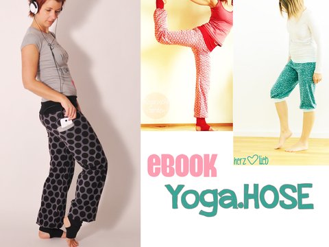 E-Book #72 Yoga.HOSE XS-XXXL