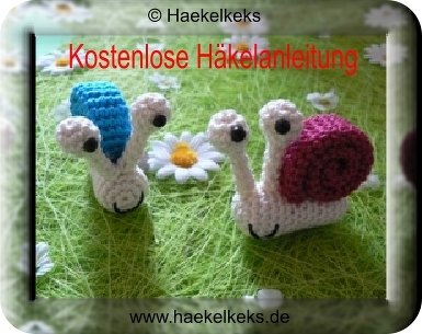 Snail -- Crochet Pattern by Haekelkeks®