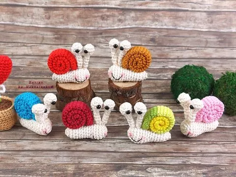 Snail -- Crochet Pattern by Haekelkeks®