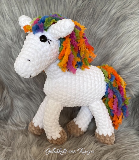 Einhorn Dreamy Häkelanleitung